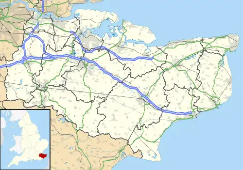 Gillingham is located in Kent