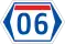 Seoul Special Metropolitan City&nbsp;Route&nbsp;06 marker