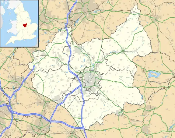 Rothley is located in Leicestershire