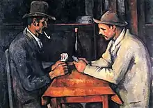 The Card Players 1892–93, Oil on canvas, 97 × 130&nbsp;cm, Private collection