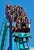 Leviathan at Canada's Wonderland, the tallest coaster in Canada (93&nbsp;m or 306&nbsp;ft, 148&nbsp;km/h or 92&nbsp;mph)