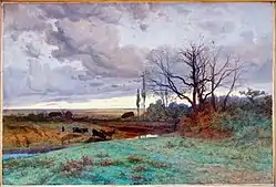 Soirée d'octobre, by Gustave Eugène Castan&nbsp;[fr] (1864).