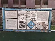 London Roman Wall – Museum of London Walking Tour Plaque 14