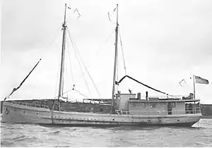USFS&nbsp;Eider, "Pribilof tender" from 1919 to 1930.