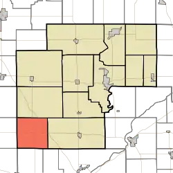 Location in White County