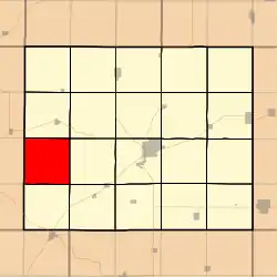 Location in Crawford County