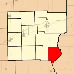 Location in Clark County