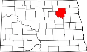 Ramsey County map