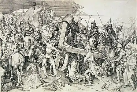 Christ Carrying the Cross, 28.8 x 43.3&nbsp;cm