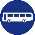 Compulsory route for buses
