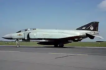 F.3; 20&nbsp;in (51&nbsp;cm) telescopic nose wheel oleo; nose radome not hinged; narrower and longer exhausts; narrower air intakes; shallower rear fuselage; no RWR installation on tail