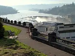 Overlooking Willamette Falls