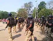 SWAT officers during Mangal Shobhajatra