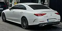 Rear view of a CLS 450 4Matic