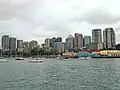 Lavender Bay(left) and Milsons Point (right) with North Sydney skyline in the background