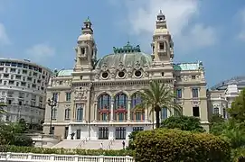 The Opéra de Monte-Carlo in Monaco