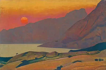 Monhegan. Maine (1922)  by Nicholas Roerich (Google Art Project)