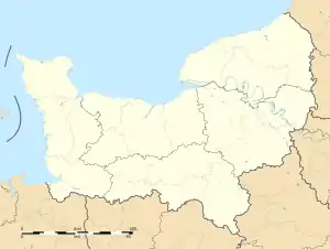 Écouis is located in Normandy