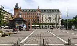 Norrmalmstorg facing east, 2012