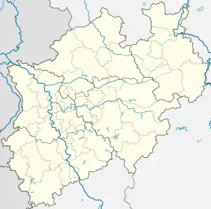 Remscheid  is located in North Rhine-Westphalia