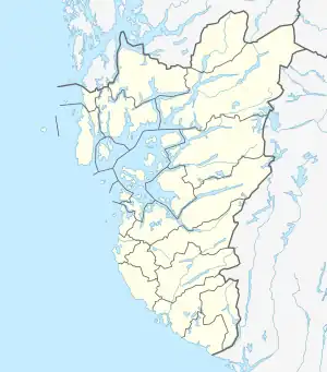 Hellvik is located in Rogaland