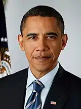 Official portrait of Barack Obama