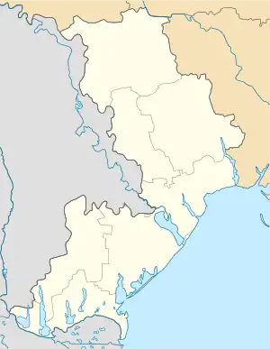 Izmail is located in Odesa Oblast