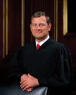 US supreme court chief justice John Roberts (AB,&nbsp;1976)