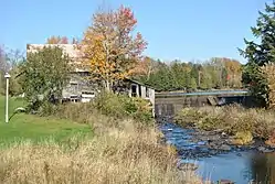 Old dam and mill on the Black River