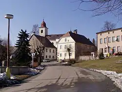 Centre of Olešnice v Orlických horách