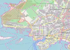 OAED Vocational College shooting is located in Piraeus