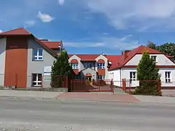 Elementary school and gymnasium