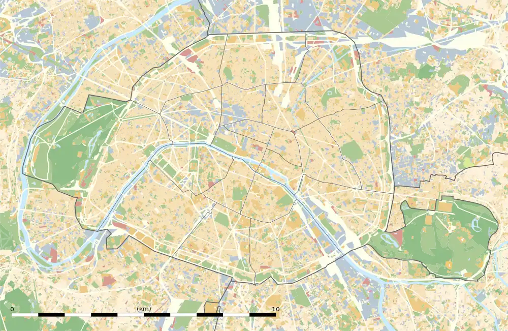 Place Denfert-Rochereau is located in Paris