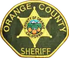 Patch of the Orange County Sheriff's Department