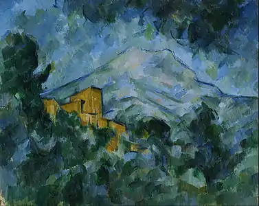 Mont Sainte-Victoire and Château Noir1904–05Bridgestone Museum of Art, Tokyo, Japan