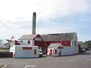 One of the two kipper smokehouses