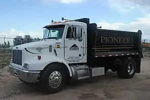 Class 7 Peterbilt 330 dump truck.