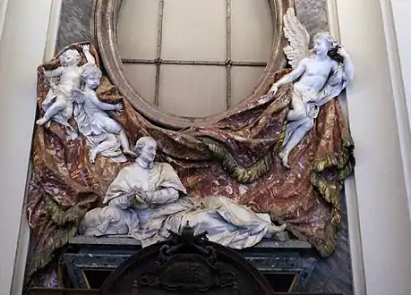 Tomb of Cardinal Girolamo Casanate, 1700–1703, Rome, S. Giovanni in Laterano
