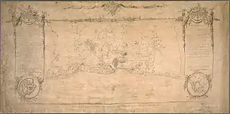 Relief shown by shading, oriented with north toward the lower left. Insets: Castle of Morro—Fort of La Punta