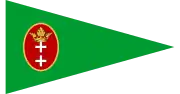Police Pennant of the Free City of Danzig (1920–1939)