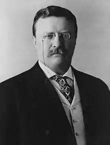 US president and Nobel laureate in peace Theodore Roosevelt (AB,&nbsp;1880)