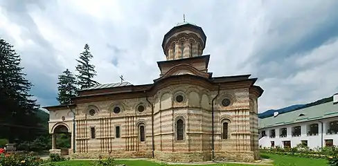 Cozia Monastery Church, Călimănești, 1387–1391, unknown architect