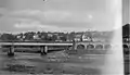 The bridge in 1925, looking towards Kinnoull