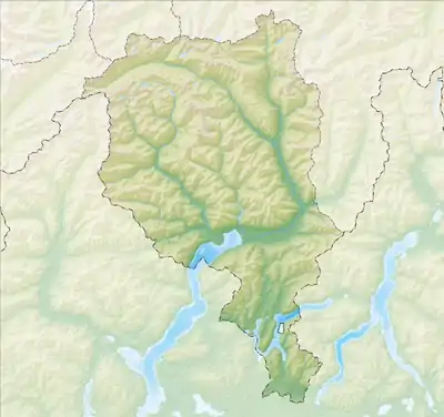 Origlio is located in Canton of Ticino