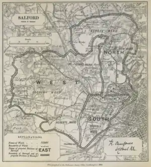 Salford Parliamentary Borough
