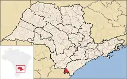 Location in São Paulo state