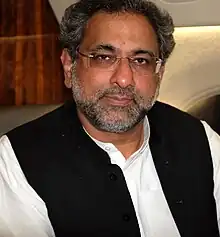Shahid Khaqan Abbasi(PML-N) 21st, served 2017–2018  (1958-12-27) 27 December 1958 (age&nbsp;65)