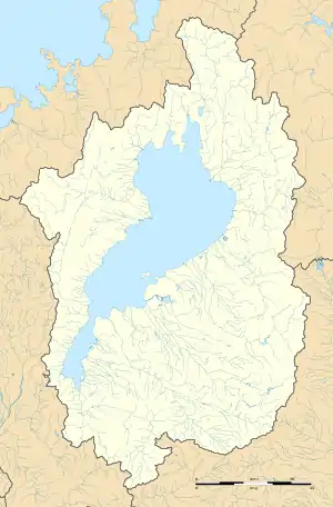 Azuchi Station is located in Shiga Prefecture