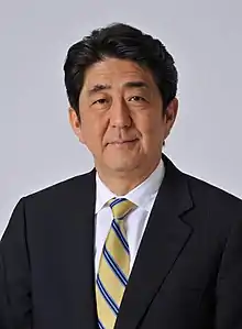 &nbsp;JapanShinzō Abe, Prime Minister