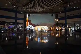 Interior of Space Center Houston